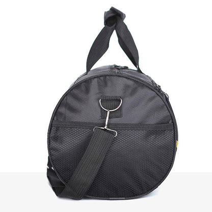 Gym Duffle Bag Travel Duffel Bag Outdoor Shoulder Sports Bag Black and White