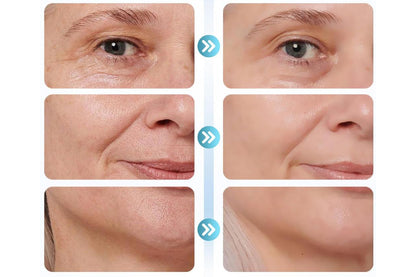 2Pcs  Neck Face Massager 7-in-1 Portable Facial Massager for Enhanced Face Neck and Shoulder Care with Vibrating and Warming Function