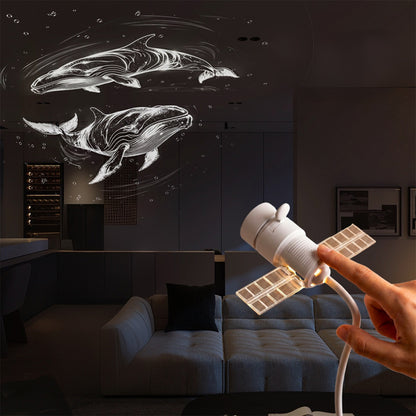 Galaxy Projector Night Light with 3 Modes and Timer- 25 Piece Projector Films