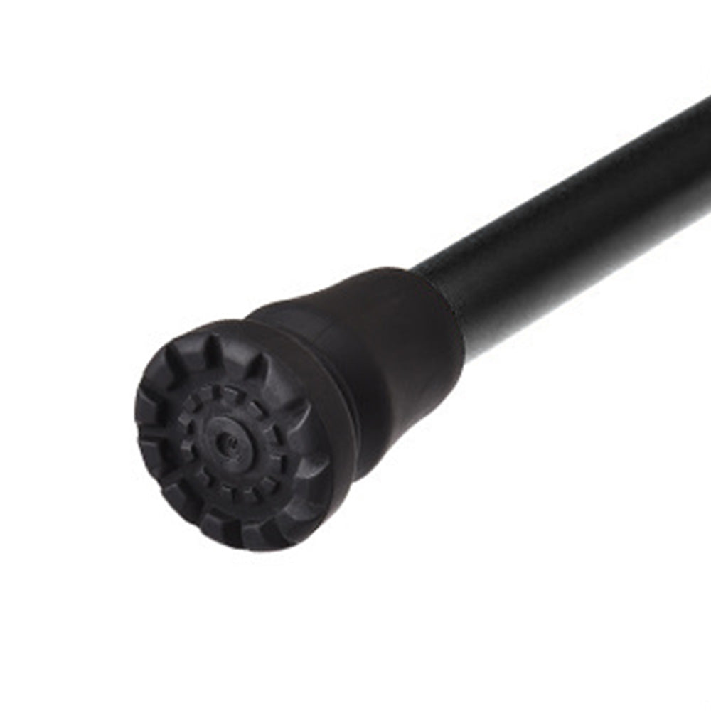 Foldable Lightweight Adjustable Aluminum Alloy Walking Stick-Black