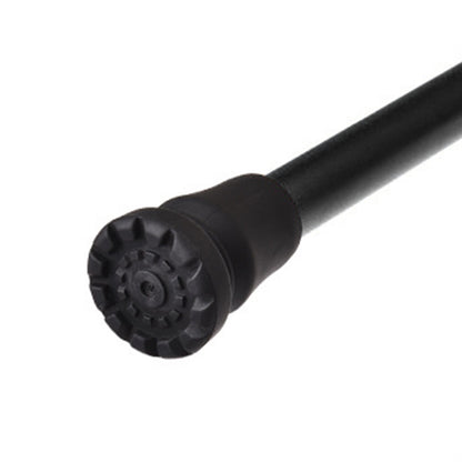 Foldable Lightweight Adjustable Aluminum Alloy Walking Stick-Black