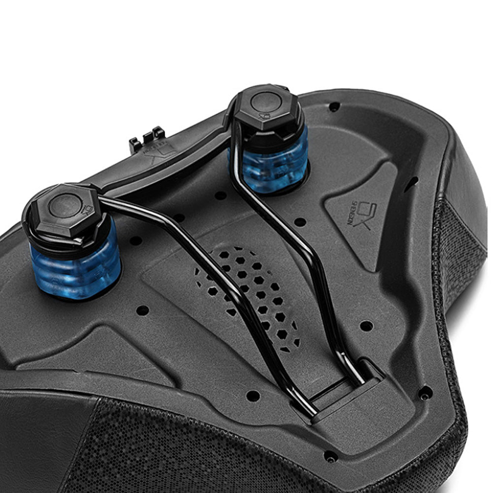 Padded Bike Seat Cushion Extra Padding Bicycle Seat Comfortable Saddle Blue