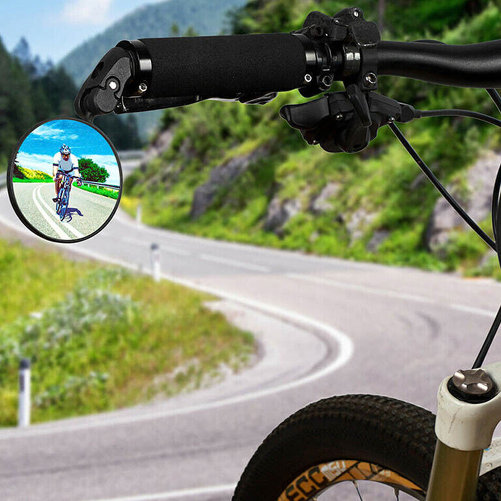 2 PCS Adjustable Handlebar Bike Mirrors ââ‚?Rearview for Mountain & Road Bikes