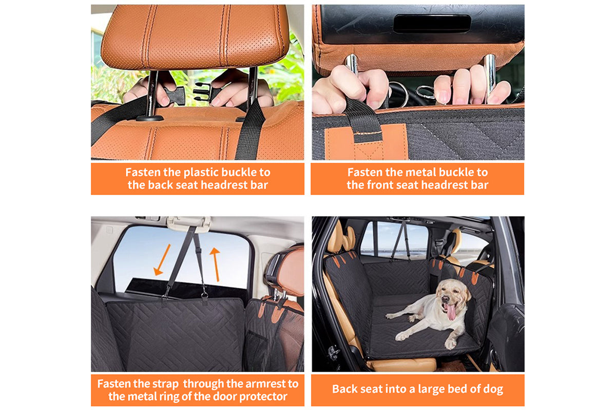 132x158CM Back Seat Extender for Dogs