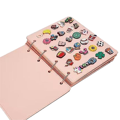 Shoe Charms Organizer Charms Display Holder Pink