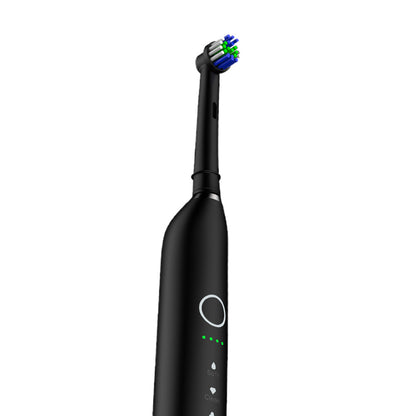 Electric Toothbrush with 5 Modes and 8 Brush Heads-Black
