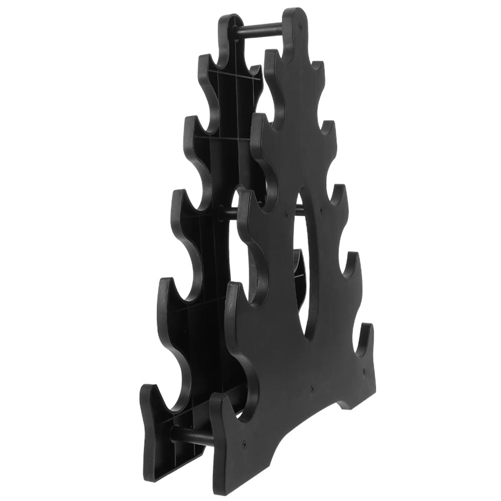 5-Tier Dumbbell Rack for Small Weights Home Gym Storage Organizer