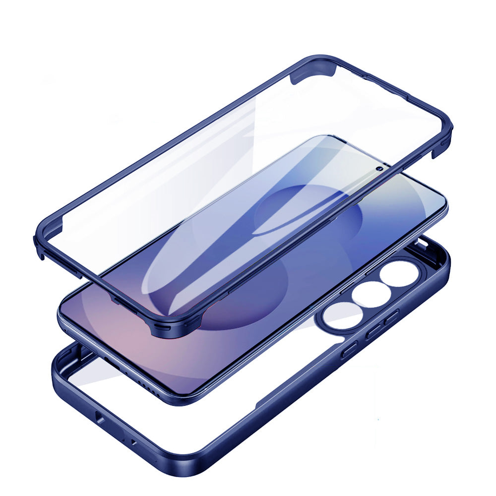 Full-Cover Protective Case Compatible With Samsung S26 Series Phones-Blue