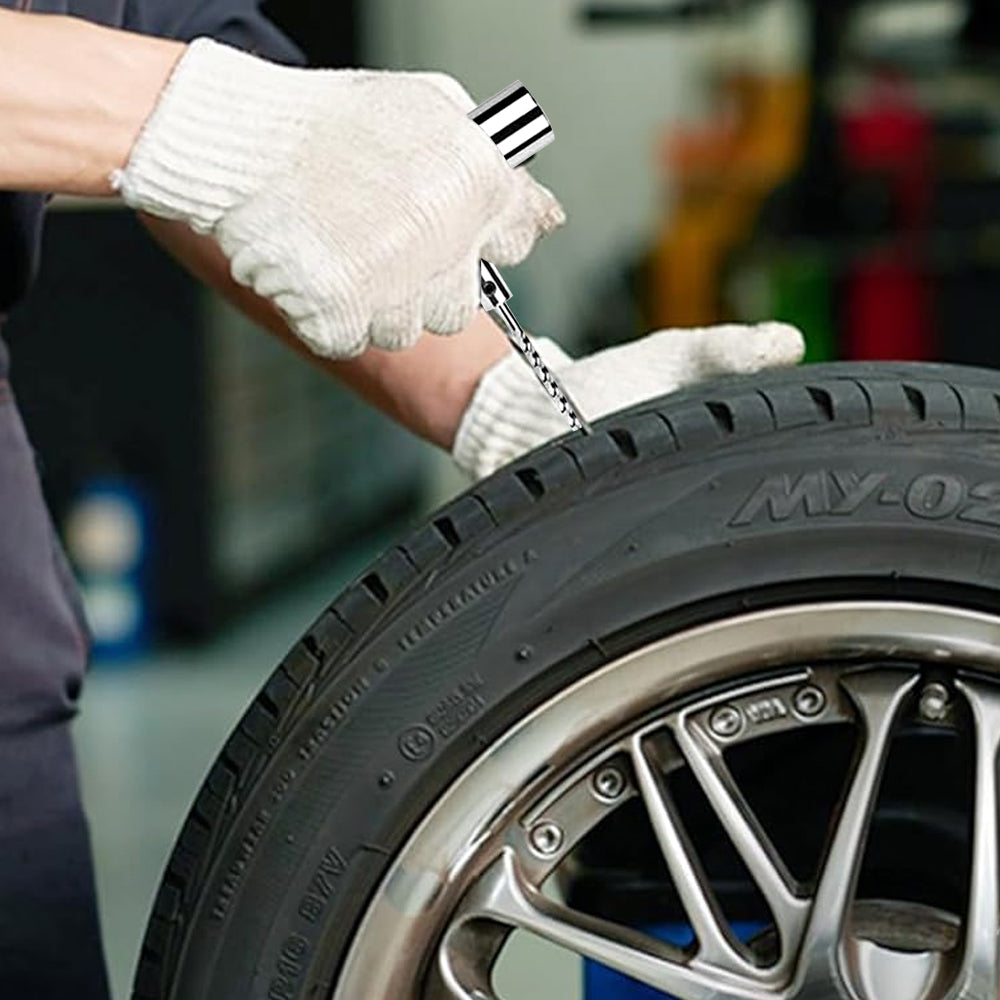 24Pcs Set Car Tire Repair Tools Car Tire Puncture Repair Kit