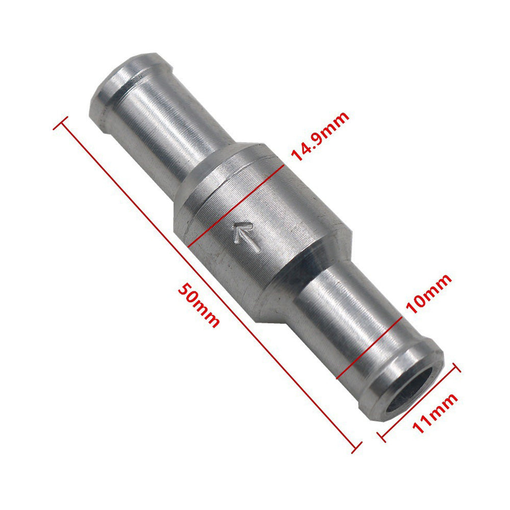 2 PCS Aluminum Alloy One Way Check Valve