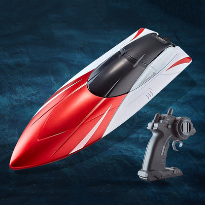 2.4GHz RC Speed Boat Toy â€?Remote Control Racing Yacht for Pools & Lakes Red