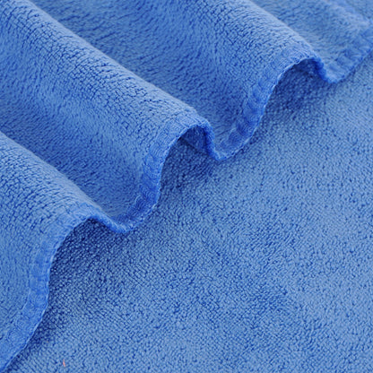 Microfiber Dog Drying Towel Absorbent -Blue