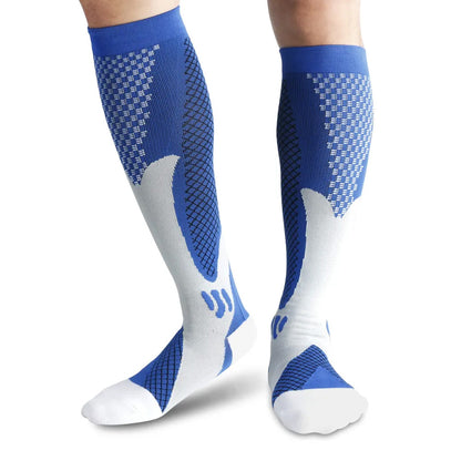 4 Pairs of Compression Socks Leg Support Sports Running Socks Unisex