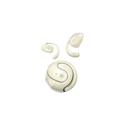 Open Ear Headphones Wireless Bluetooth Earbuds Sport Earphone Beige