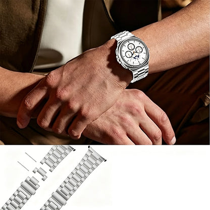 Metal Replacement Watch Band for Samsung Galaxy Watch 8 40 44 46mm-Silver