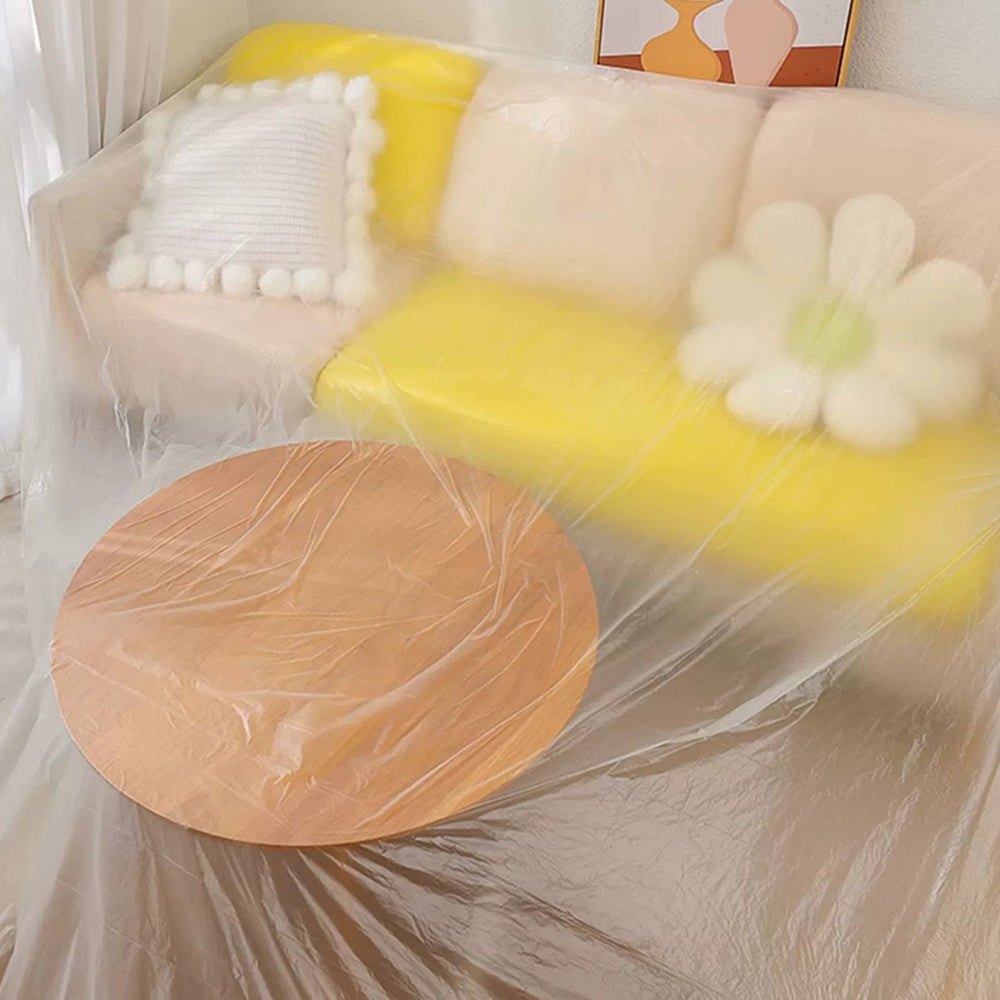 Clear Static Cling Furniture Cover Waterproof Painting Drop Film Sheet