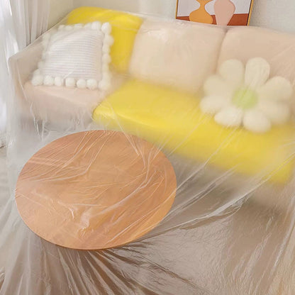 Clear Static Cling Furniture Cover Waterproof Painting Drop Film Sheet