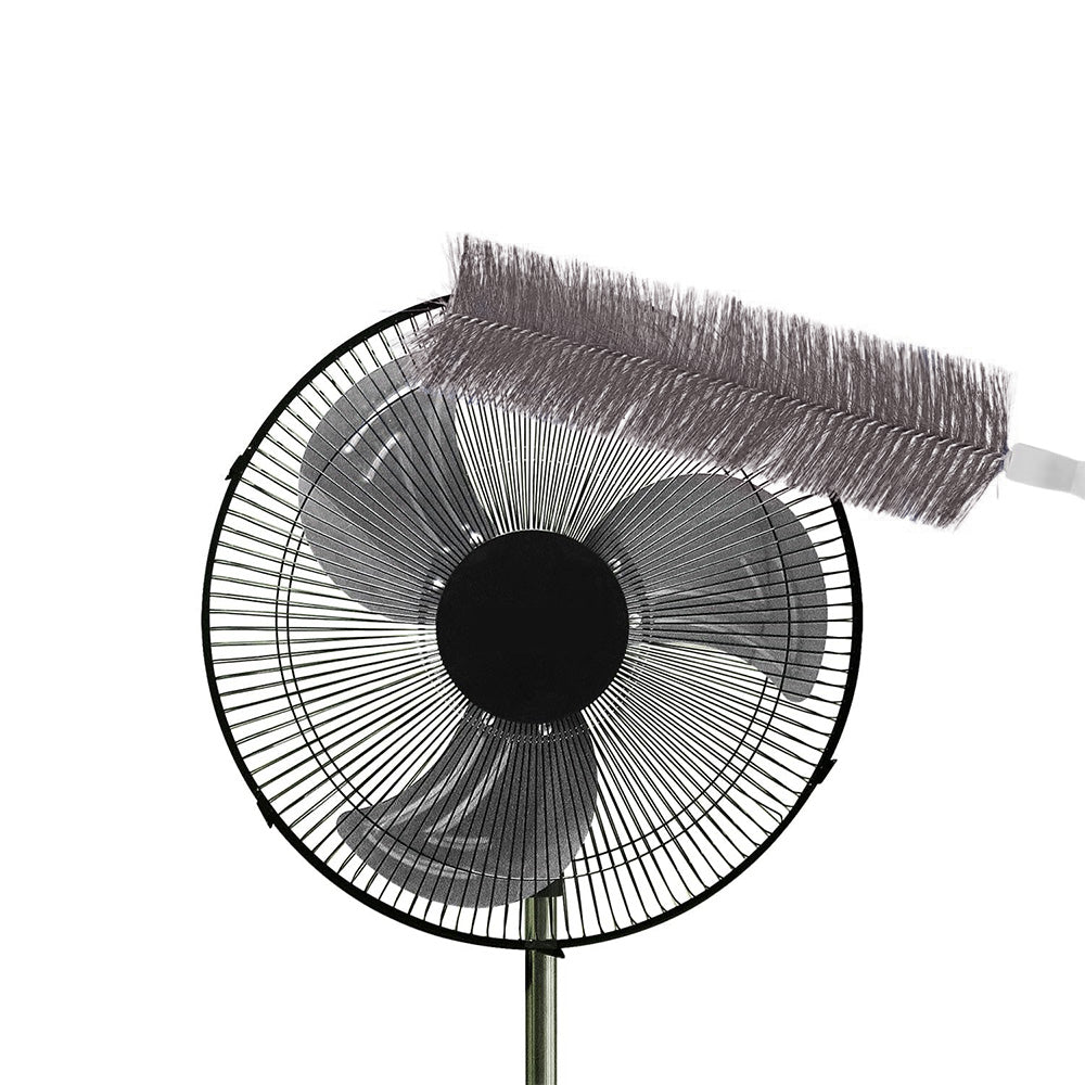 5 PCS Fan Cleaning Brush Set Bendable Fan Cleaner Brushes-Grey