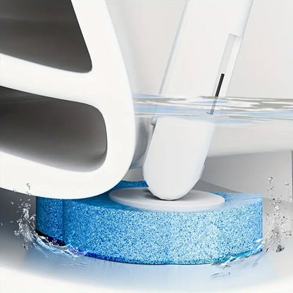 Disposable Toilet Brush Set with 18Pcs Replacement Brush Heads Grey