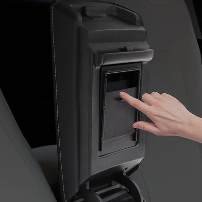4 Pcs Set Centre Console Organizer Armrest Storage Box Cup Holder for Tesla Model 3/Y