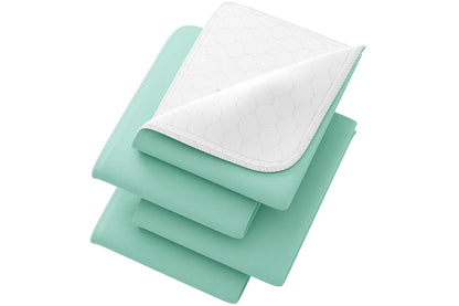 Incontinence Bed Pads Washable Bed Pads for Adults Pets Seniors Mattress Protector -Green