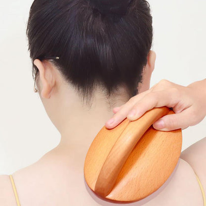 Handheld Wood Massage Tool Lymphatic Body Massager