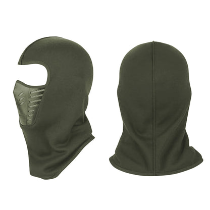 Thermal Face Mask Balaclava Ski Mask Motorcycle Sports Mask Army Green