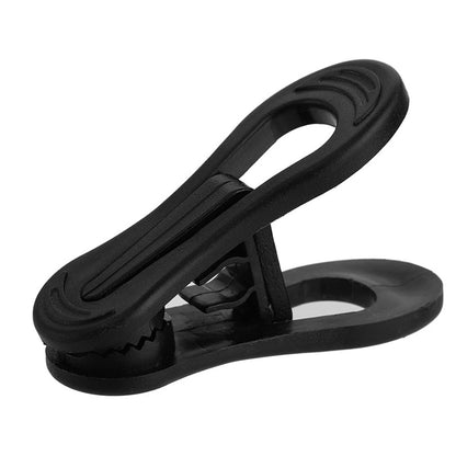 30 Pack Anti Slip Clips for Garments Socks Snacks Hanger Clips - Black