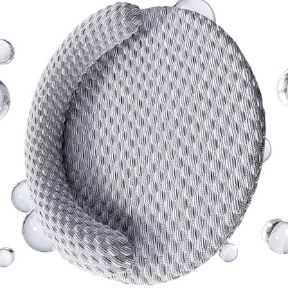 Washable Cooling Pet Bed with Removable Cover for Dogs and Cats-Grey