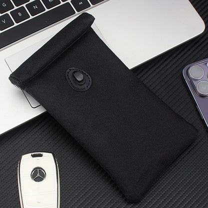 RFID Pouch for Car Keys & Phone ââ‚?Anti Tracking Case Gray Black