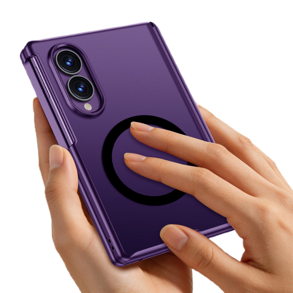 Case for Samsung Galaxy Z Fold8 with Screen Protector - Purple