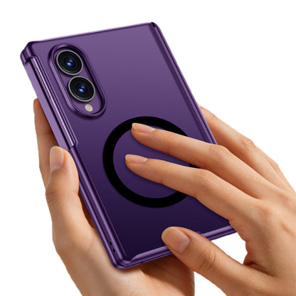 Case for Samsung Galaxy Z Fold8 with Screen Protector - Purple
