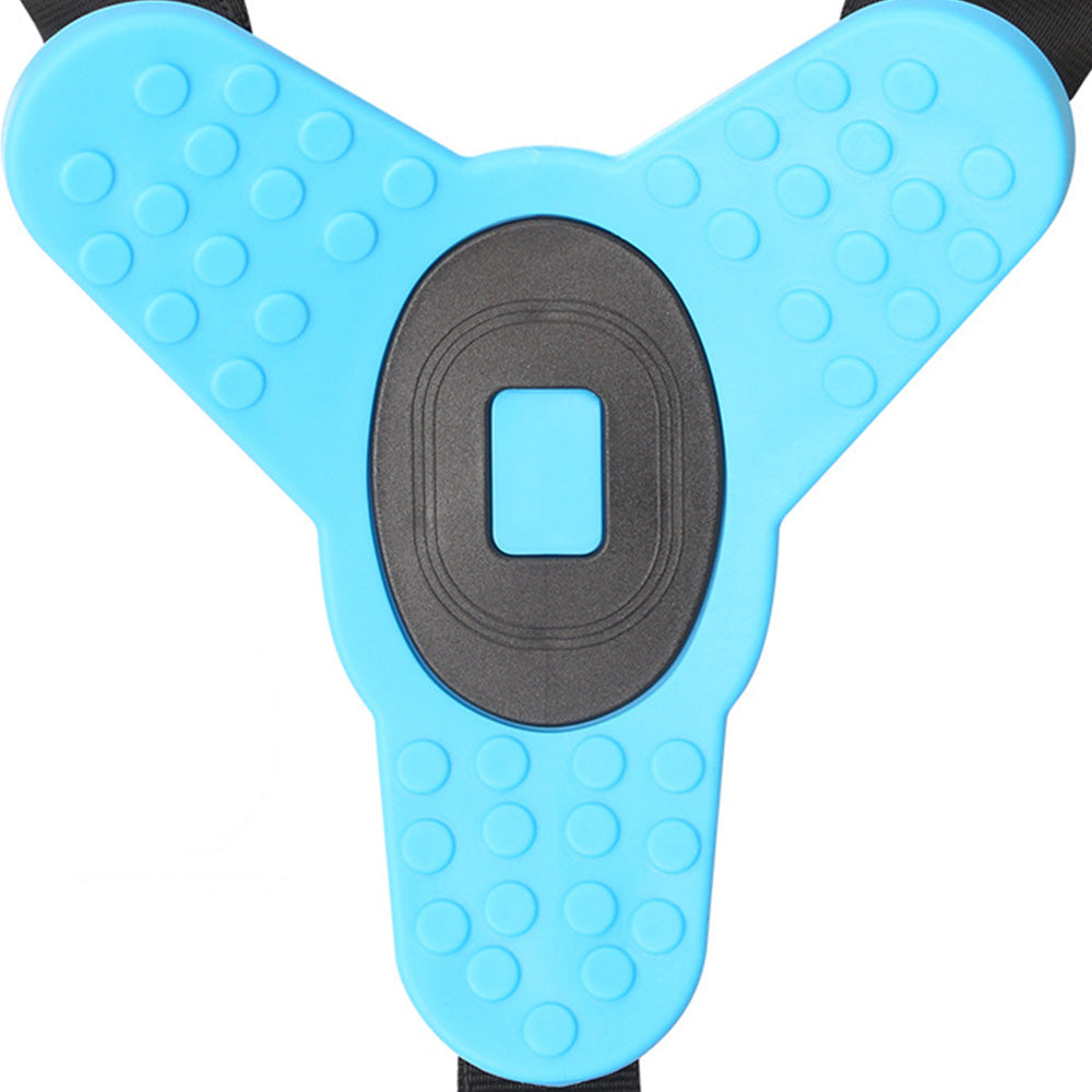 Motorcycle Helmet Chin Mount for Action Camera Quick Release Shockproof-Blue