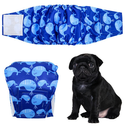 3Pcs Male Dog Diapers High Absorbing Dog Belly Bands for Male Dogs-Light
