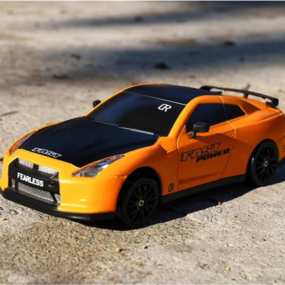 1/24 2.4GHz RC Drift Car 4WD High Speed Remote Control Racing Vehicle Orange
