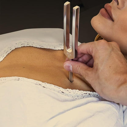 3Pcs Aluminum Tuning Forks Set 128Hz 256Hz 512Hz for Sound Healing Yoga Meditation-Silver