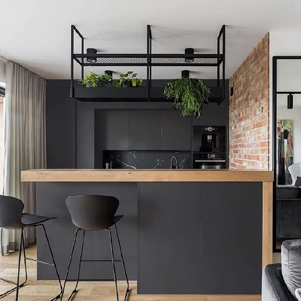 Self-Adhesive Solid Color Wallpaper Wall Sticker Home Decor -Grey