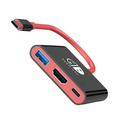 3-in-1 Switch Docking Station for Nintendo Portable 4K Switch TV Adapter with HDMI USB3.0 Port Black