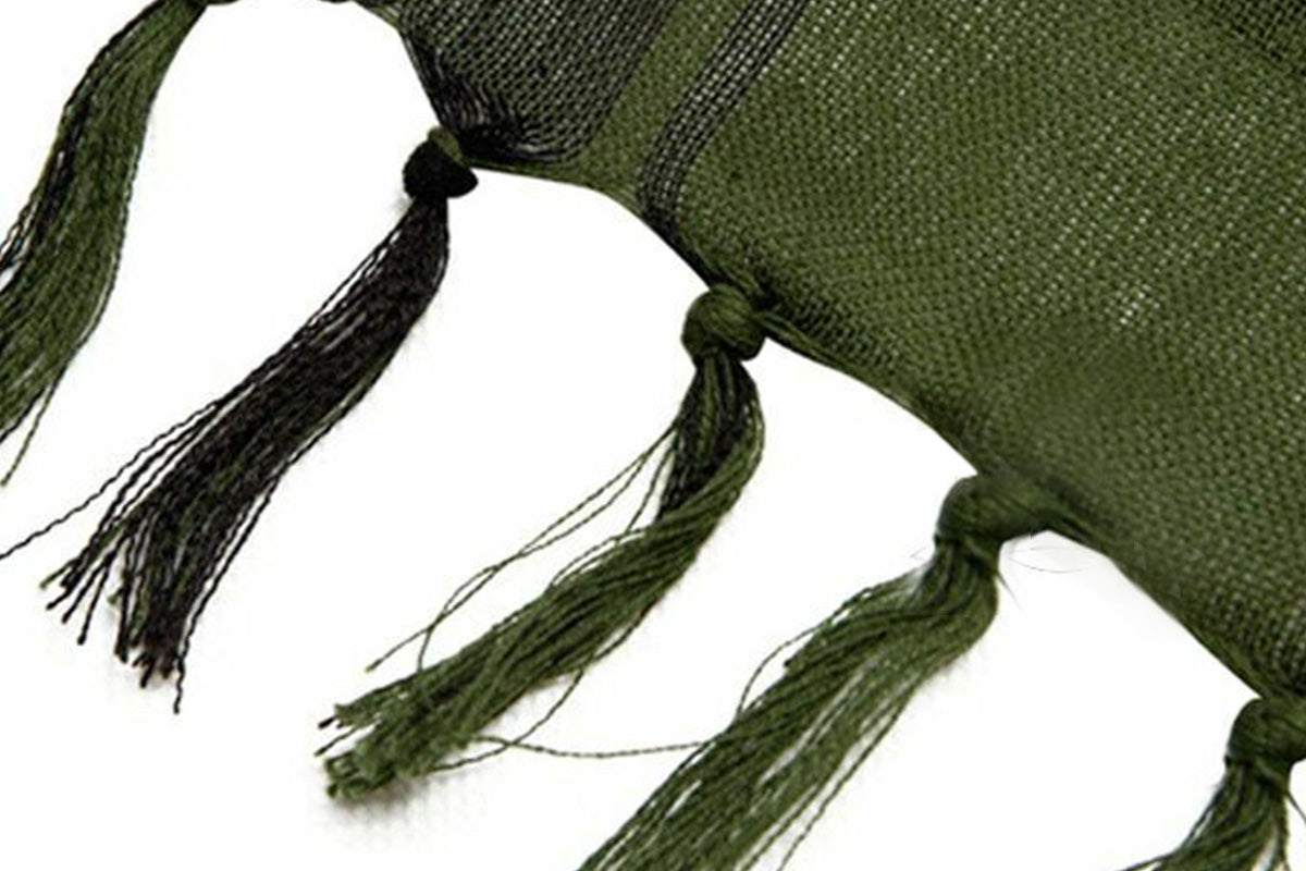 Military Shemagh Arab Tactical Desert Keffiyeh Thickened Scarf Wrap for Men-Military Green
