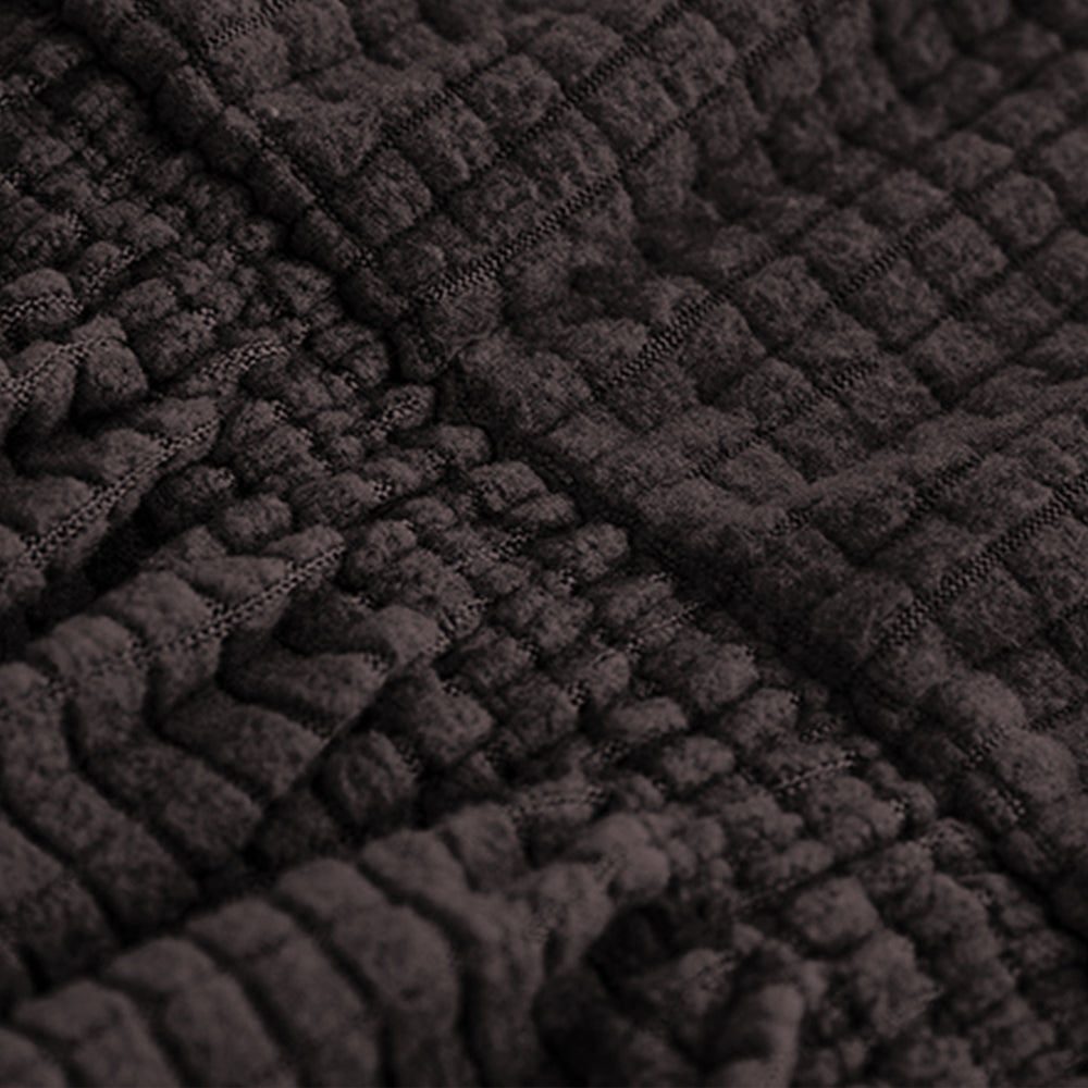 4Pcs Stretch Chair Slipcover Chair Covers Furniture Protector -Black