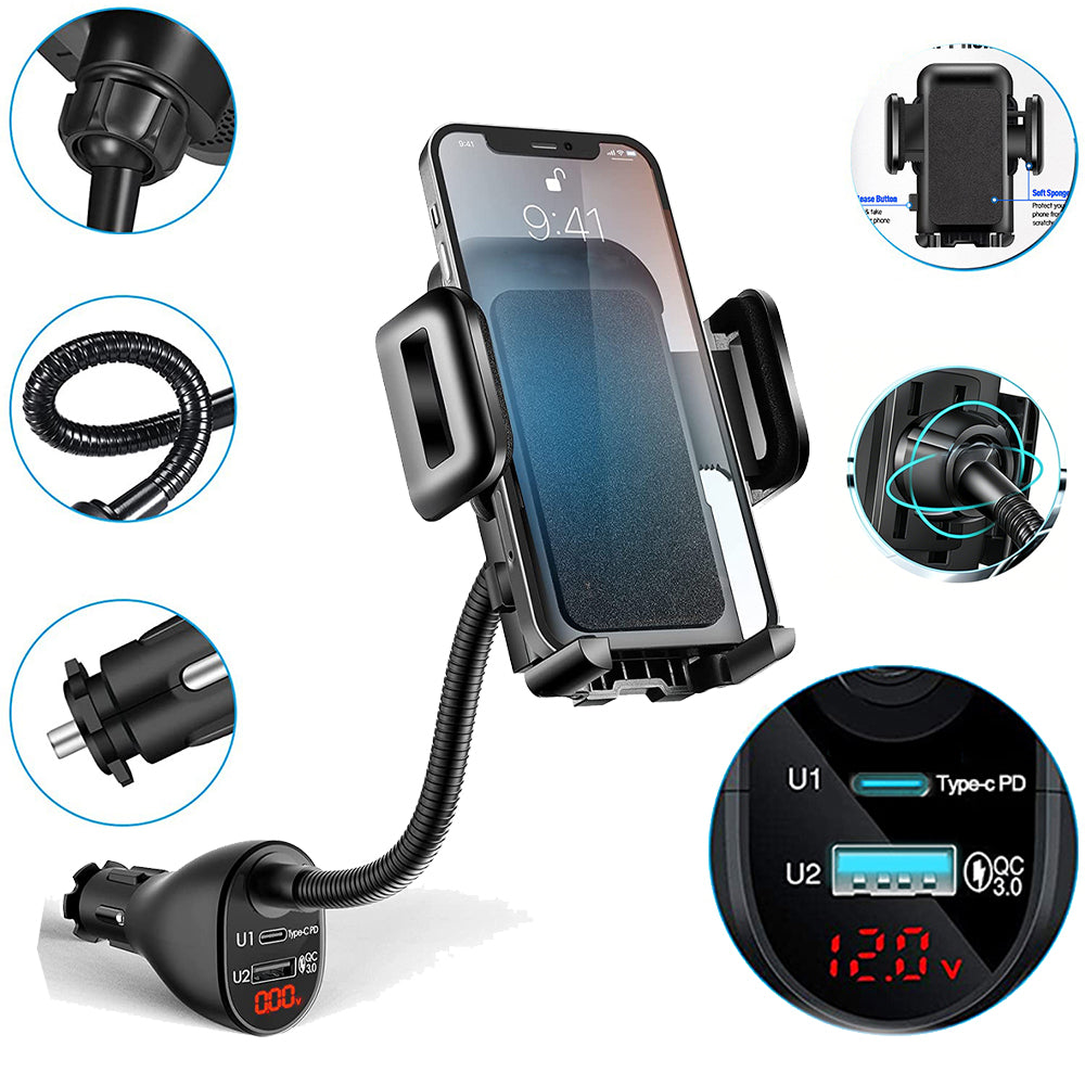 3 in 1 Car Wireless Charger Compatible with Magsecurity 15W for iPhone