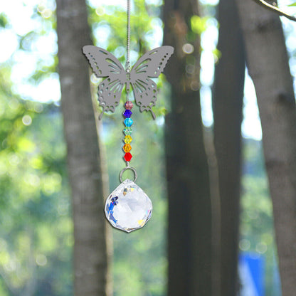 5Pcs Artificial Crystal Prism Suncatcher Rainbow Makers