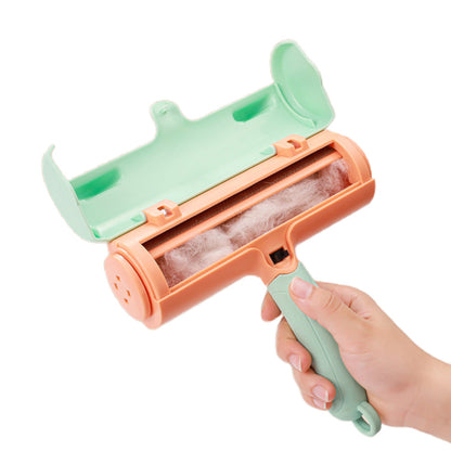 Reusable Pet Hair Remover Roller ââ‚?For Dog & Cat Fur on Furniture & Clothes Green