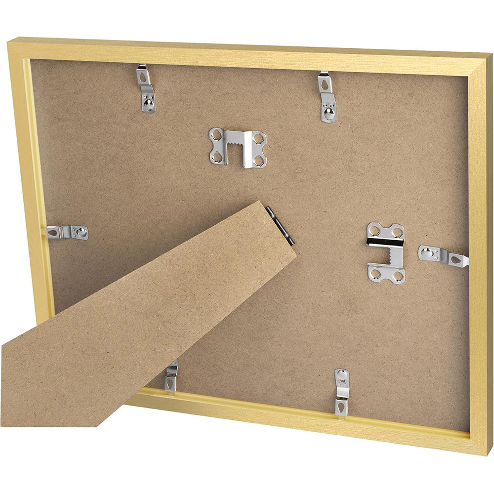 Certificate Frame with PVC for Diploma Document Photo Display-Gold