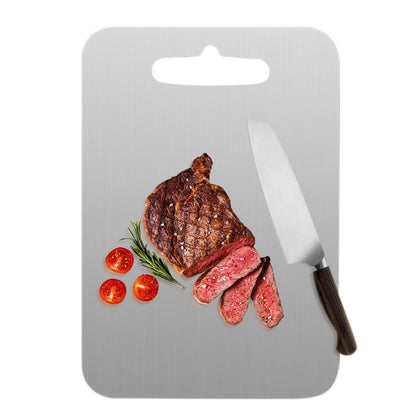 Pure Titanium Kitchen Cutting Board for Meat Fruit & Vegetables