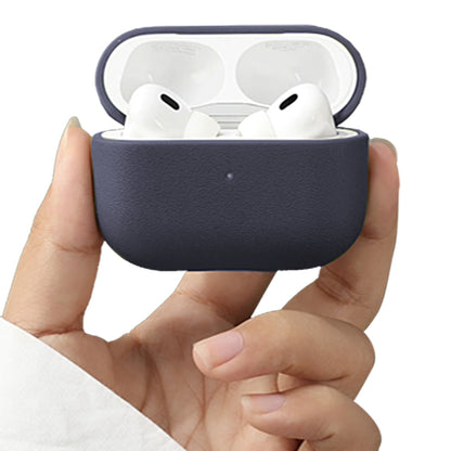For Apple AirPods Shockproof Case Cover with Lanyard Navy Blue
