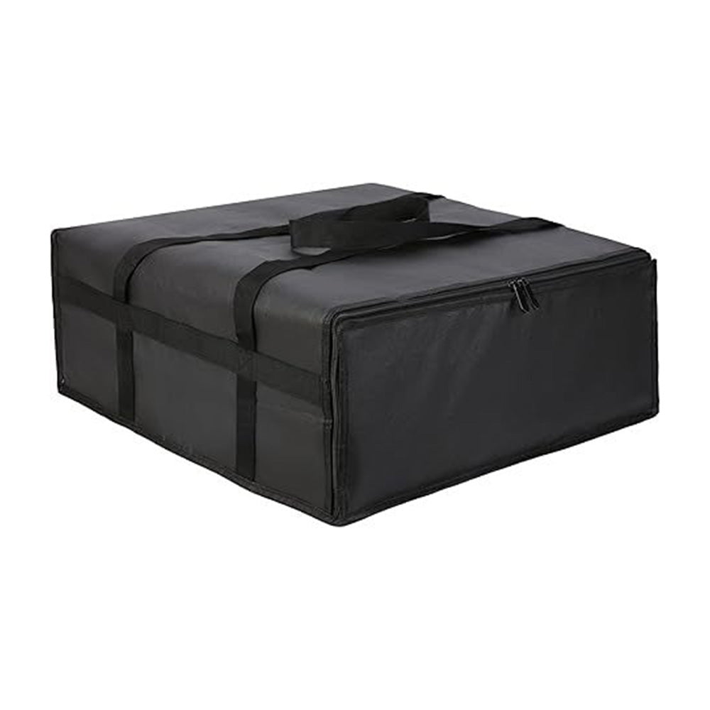 Large Foldable Insulated Pizza Cake and Food Delivery Bag-Black