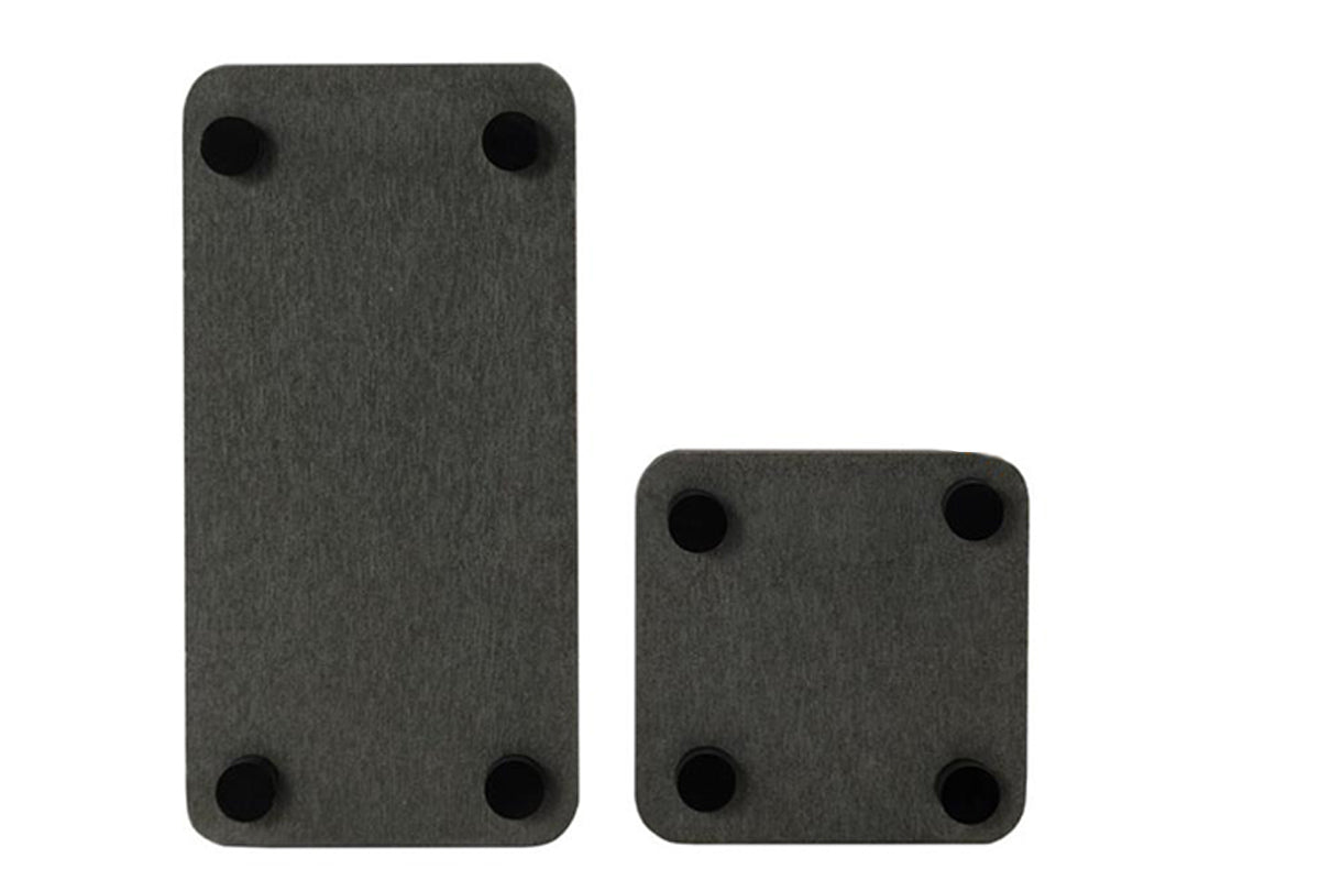 4Pcs Water Absorbent Diatomite Trays Non-Slip Fast-Drying Sink Diatomite Coasters-Deep Gray