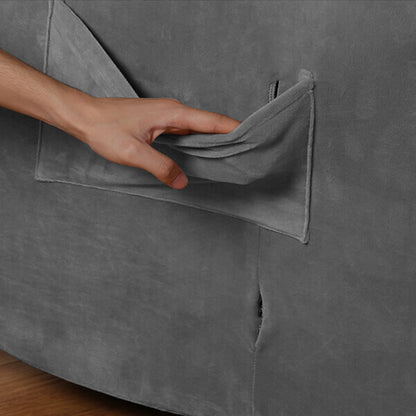 4Pcs Recliner Chair Cover Stretch Sofa Slipcover Separate Couch Covers-Grey