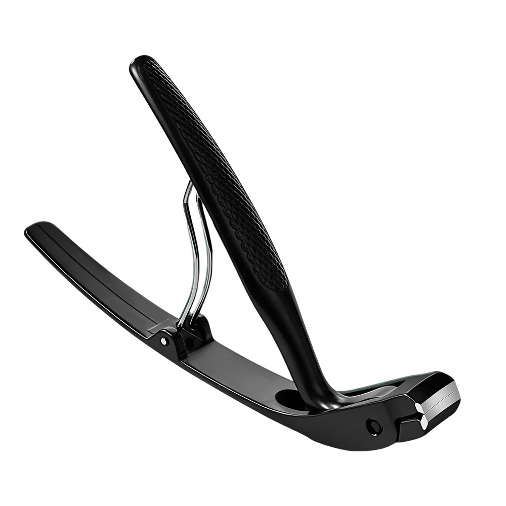 Long Handled Curved Head Toe Nail Clipper - Black
